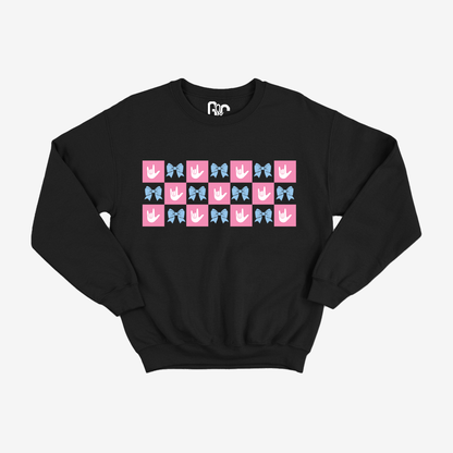 Checkered ILY Coquette