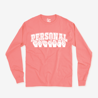 Personal Trainer Varsity Long Sleeve