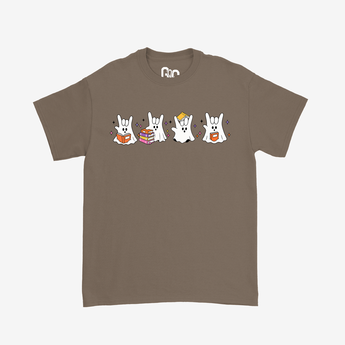 ILY Book Ghost Tee