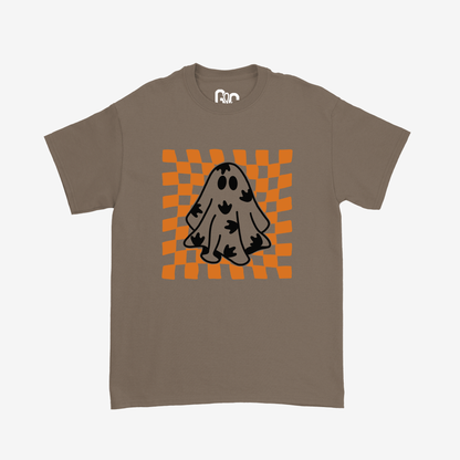 Checkered Ghosty ILY Tee