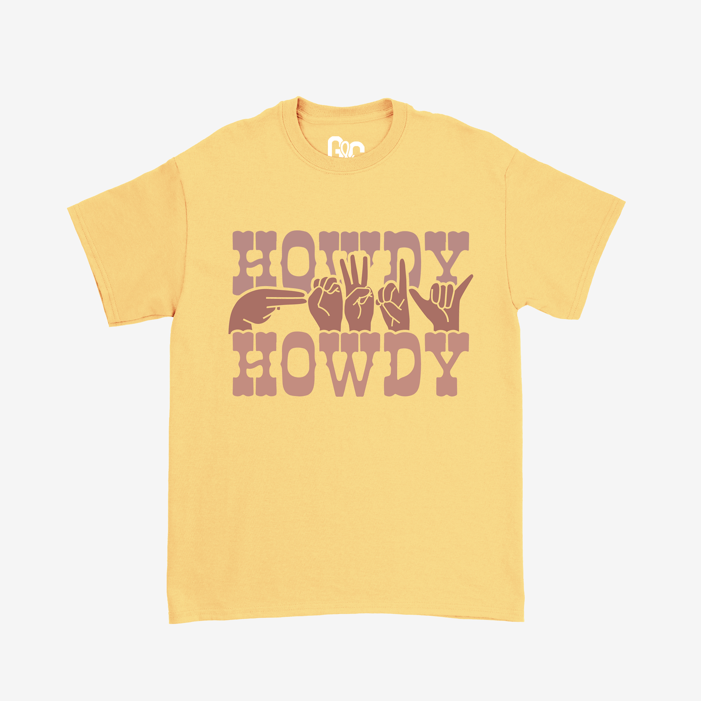 Howdy Pattern Youth Tee