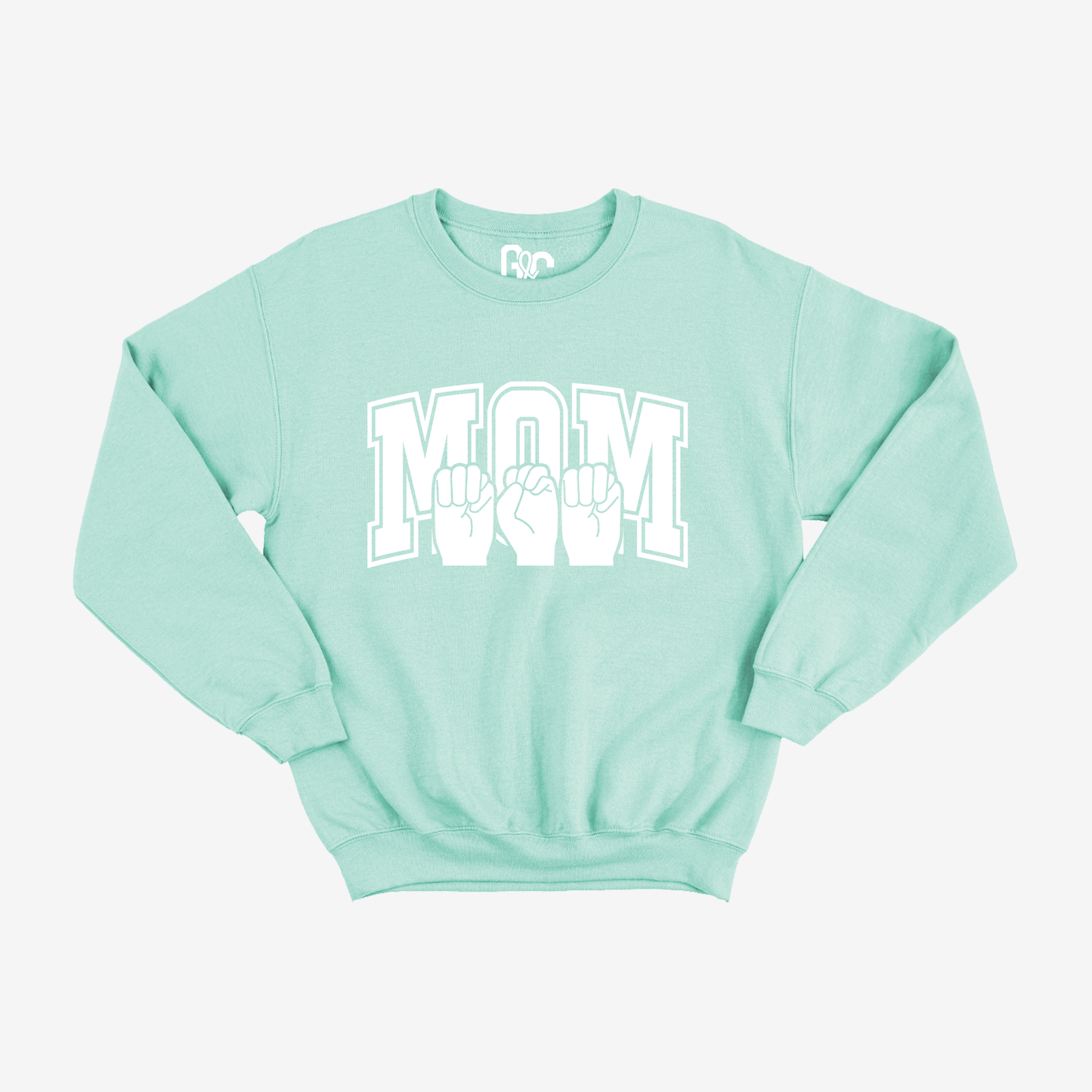 Mom Varsity Crewneck