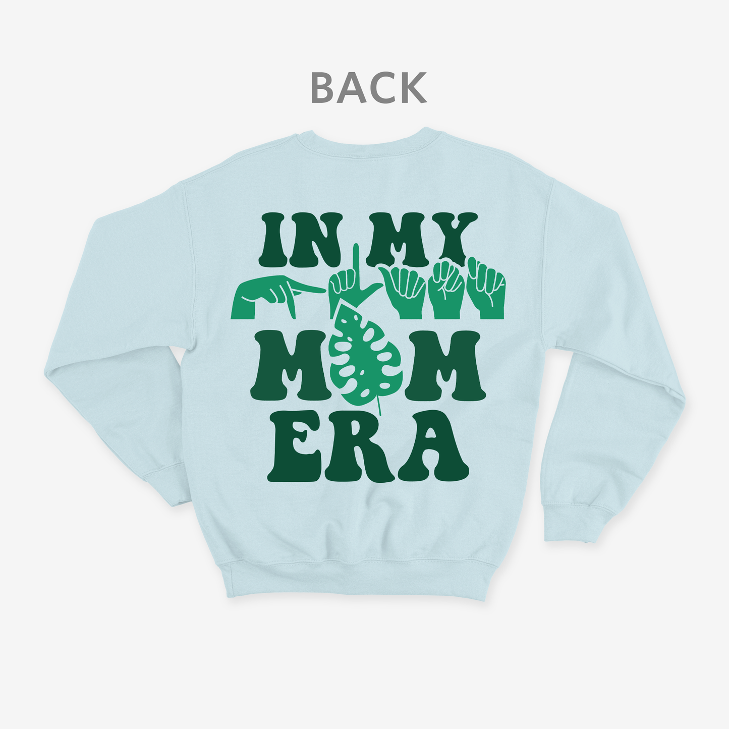 In my plant mom era Crewneck