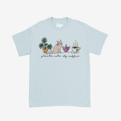 Plants Cats ILY Tee