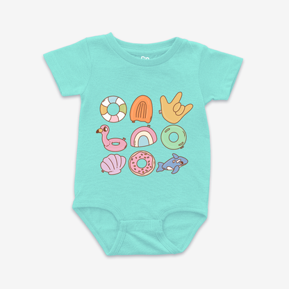 Float ILY Onesie Tee
