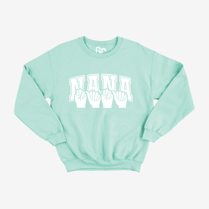 Nana Varsity Crewneck