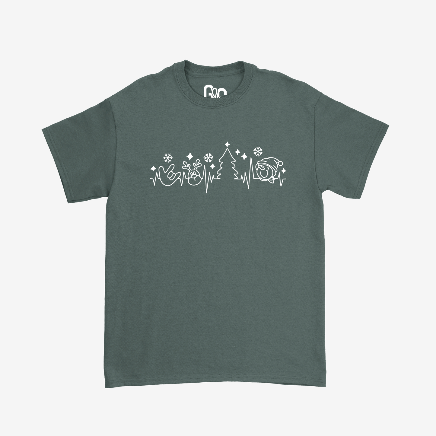 Stethoscope Christmas Tee