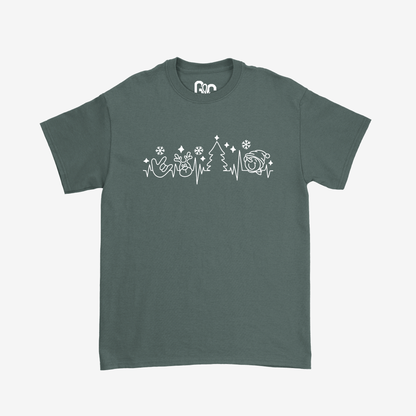 Stethoscope Christmas Tee
