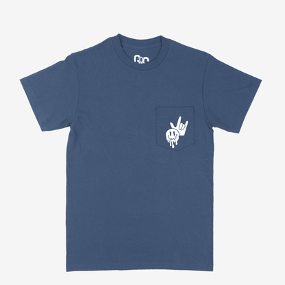Melting Face & ILY Pocket Tee