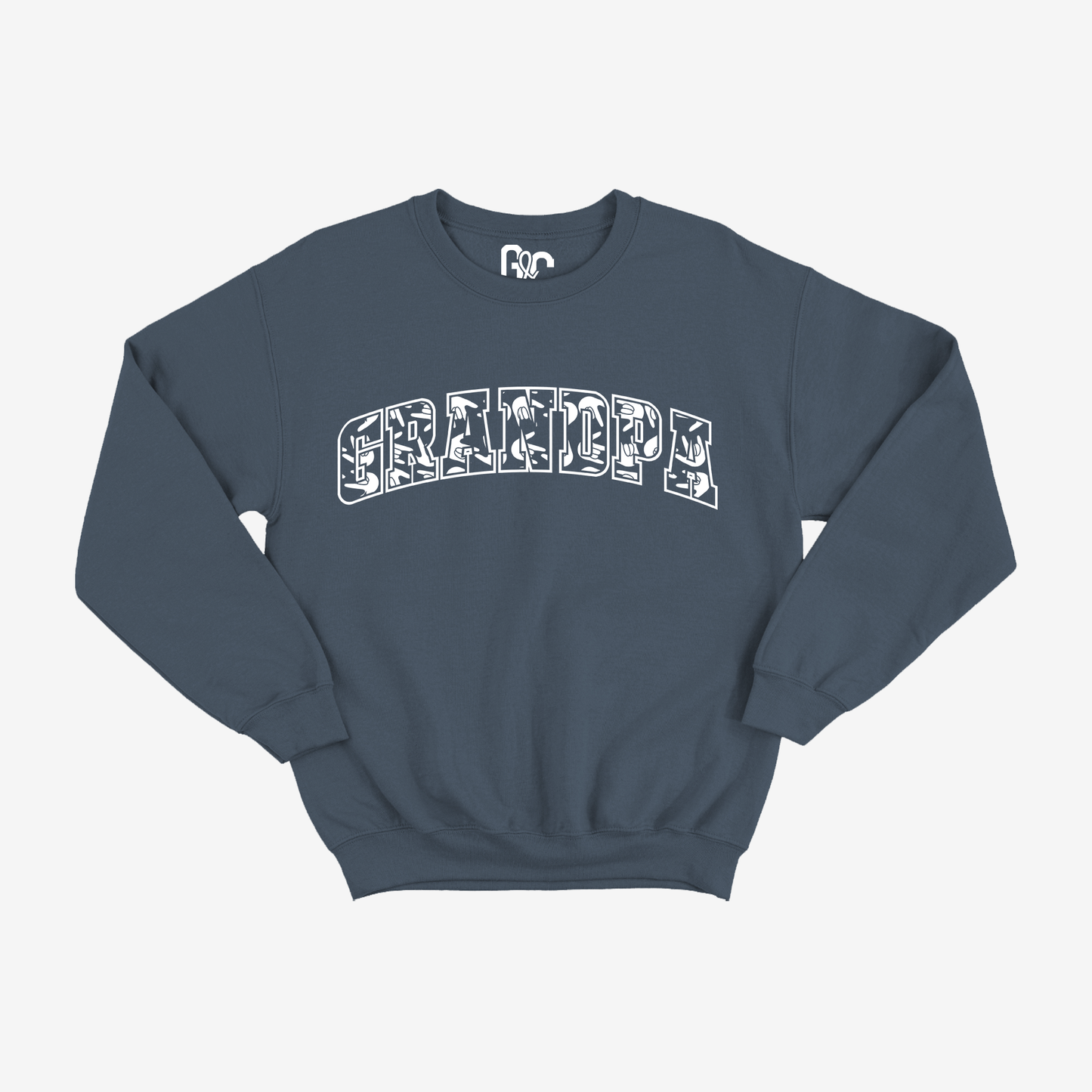 Grandpa Varsity ILY Crewneck