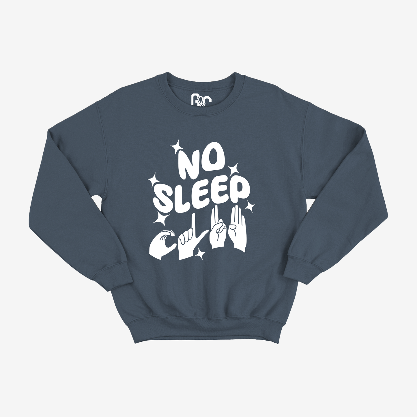 No Sleep Club Crewneck