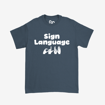 Sign Language Club Tee