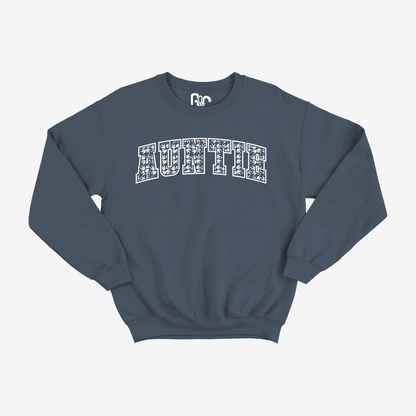 Auntie Varsity ILY Crewneck