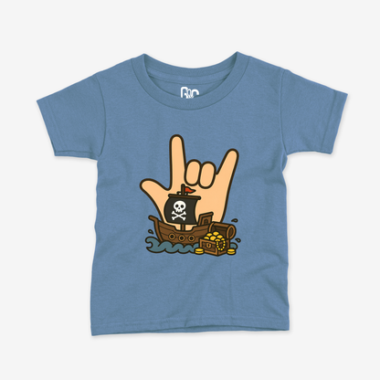 Pirate ILY Toddler Tee