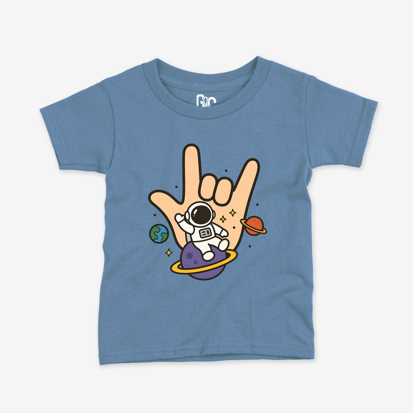 Space Astronaut ILY Toddler Tee