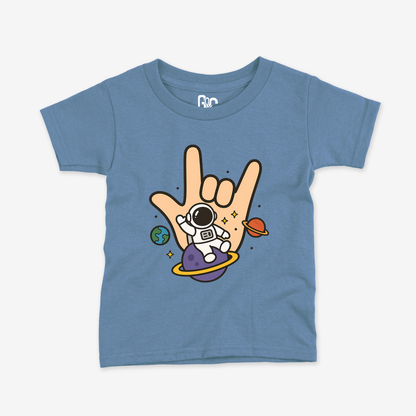 Space Astronaut ILY Toddler Tee