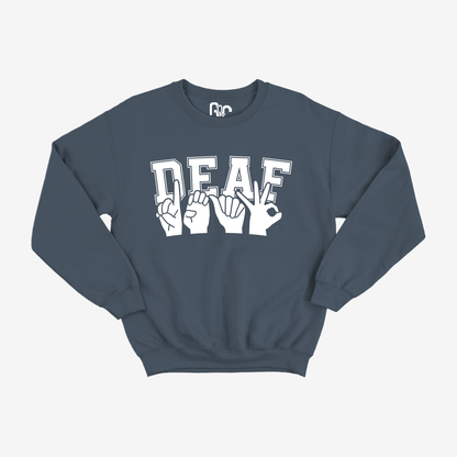 Deaf Varsity Crewneck