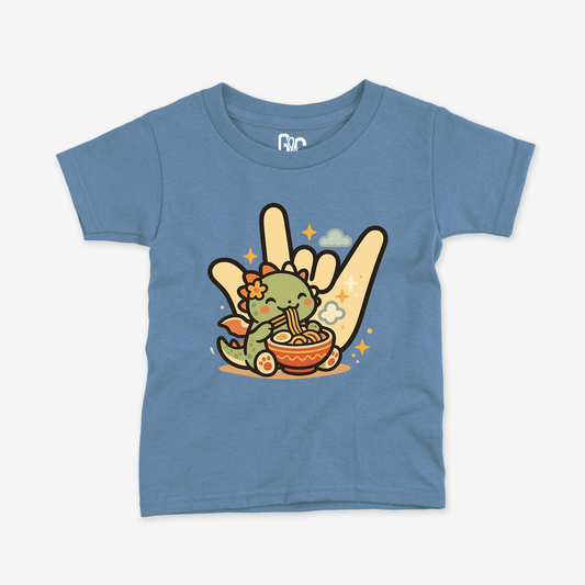 Noodly Dino ILY Toddler Tee