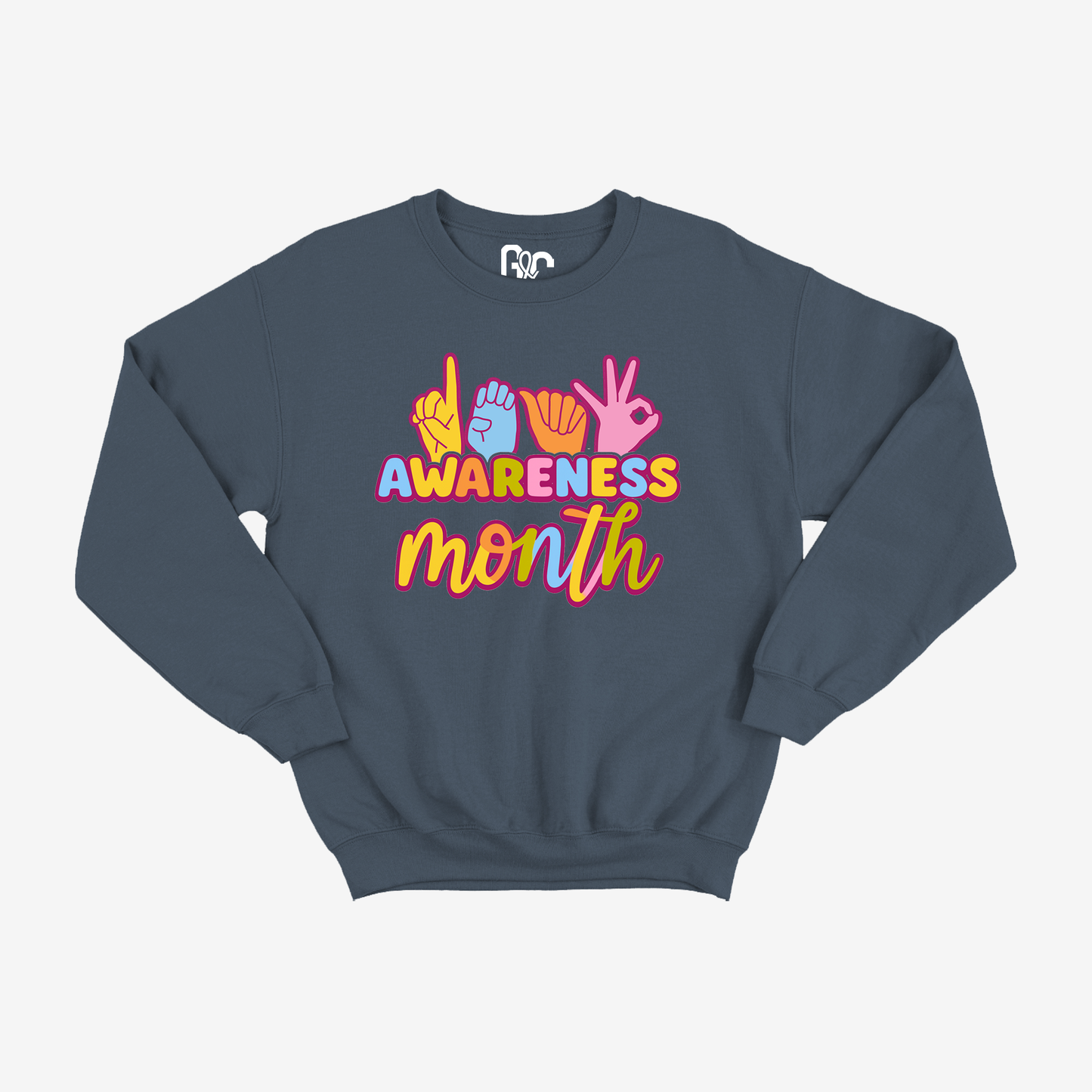 Deaf Awareness Month Crewneck