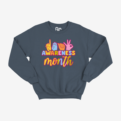 Deaf Awareness Month Crewneck