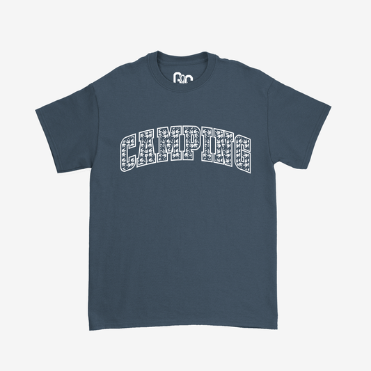 Camping ILY Varsity Tee