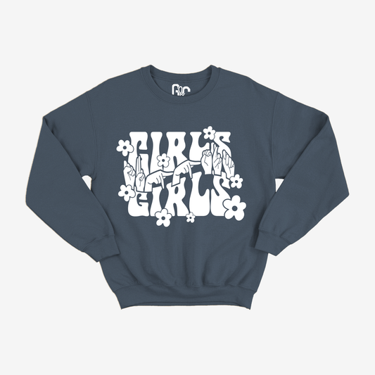 Girls Supports Girls Crewneck