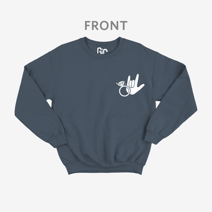 Here comes the bride Crewneck