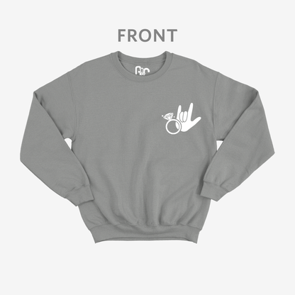 Here comes the bride Crewneck