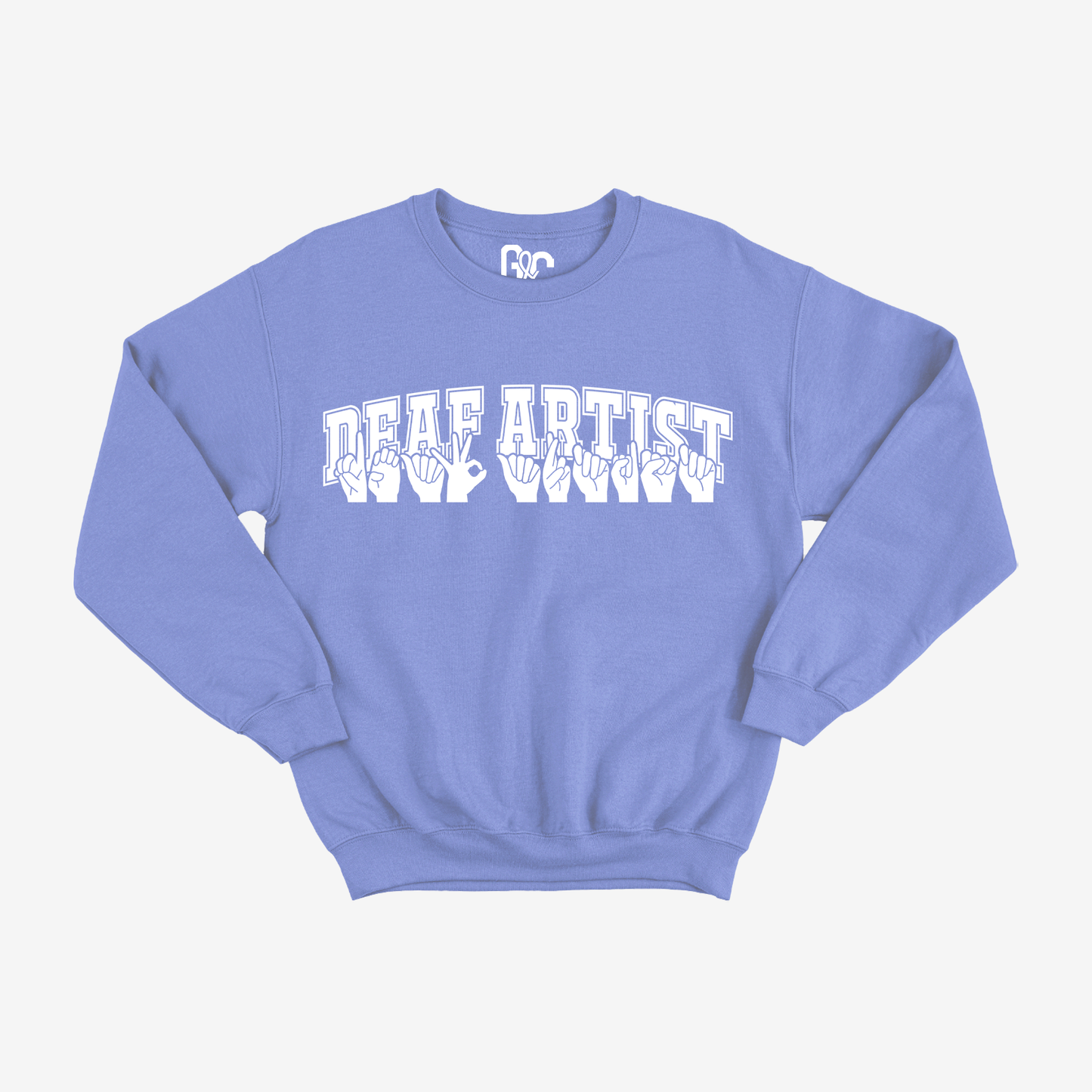 Deaf Artist Varsity Crewneck