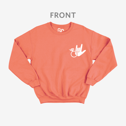 Here comes the bride Crewneck