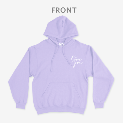 I Love You Hoodie