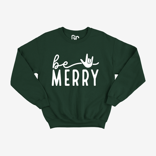 Be Merry Crewneck