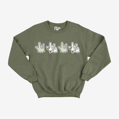 Plant Ghost ILY Crewneck