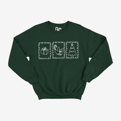 Puff Christmas Stamp Crewneck