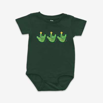 Christmas ILY Onesie Tee