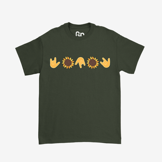 Sunflower ILY Tee