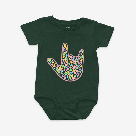 Charm ILY Onesie Tee