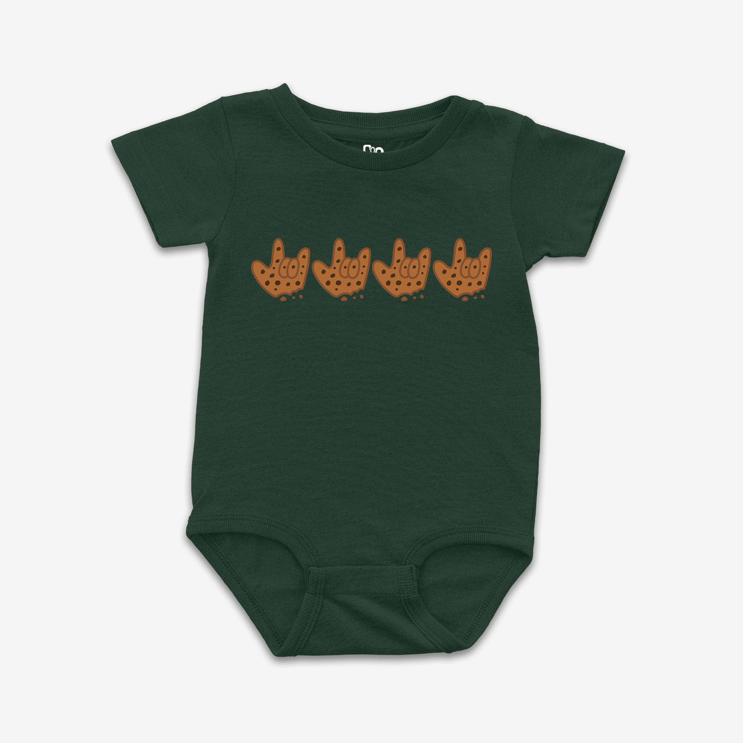 Warm Cookie ILY Onesie Tee