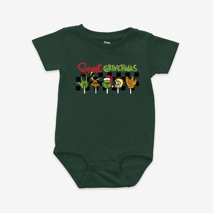 Sweet Grinchmas Onesie Tee