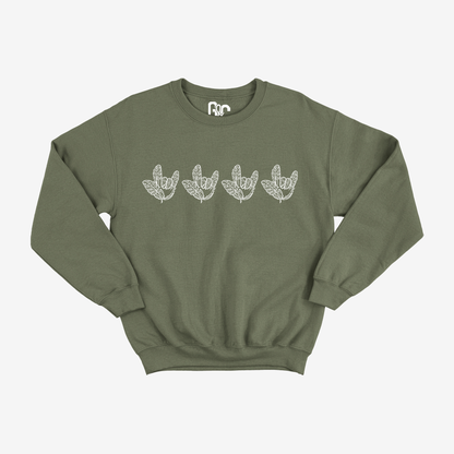 Monstera ILY Crewneck