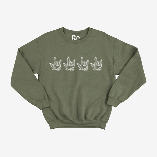 Desert Cactus ILY Crewneck