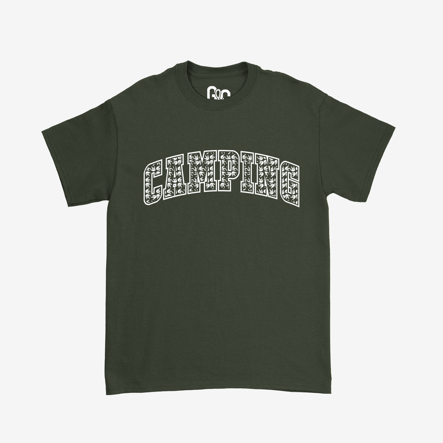 Camping ILY Varsity Tee