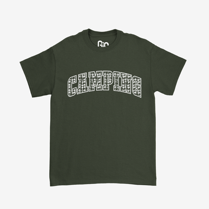 Camping ILY Varsity Tee