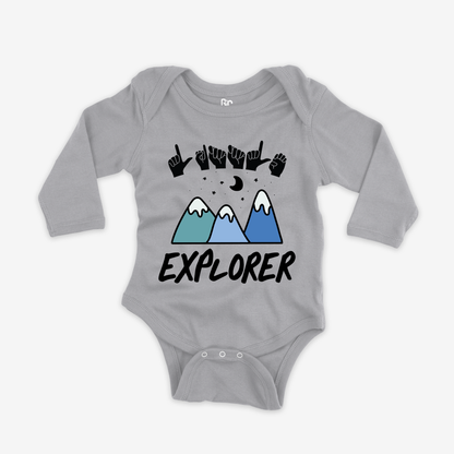 Little Explorer Onesie Sleeve