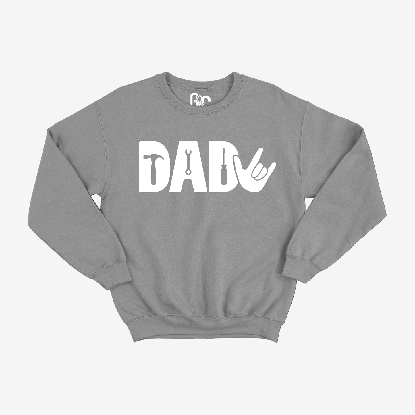 Dad Tools ILY Crewneck