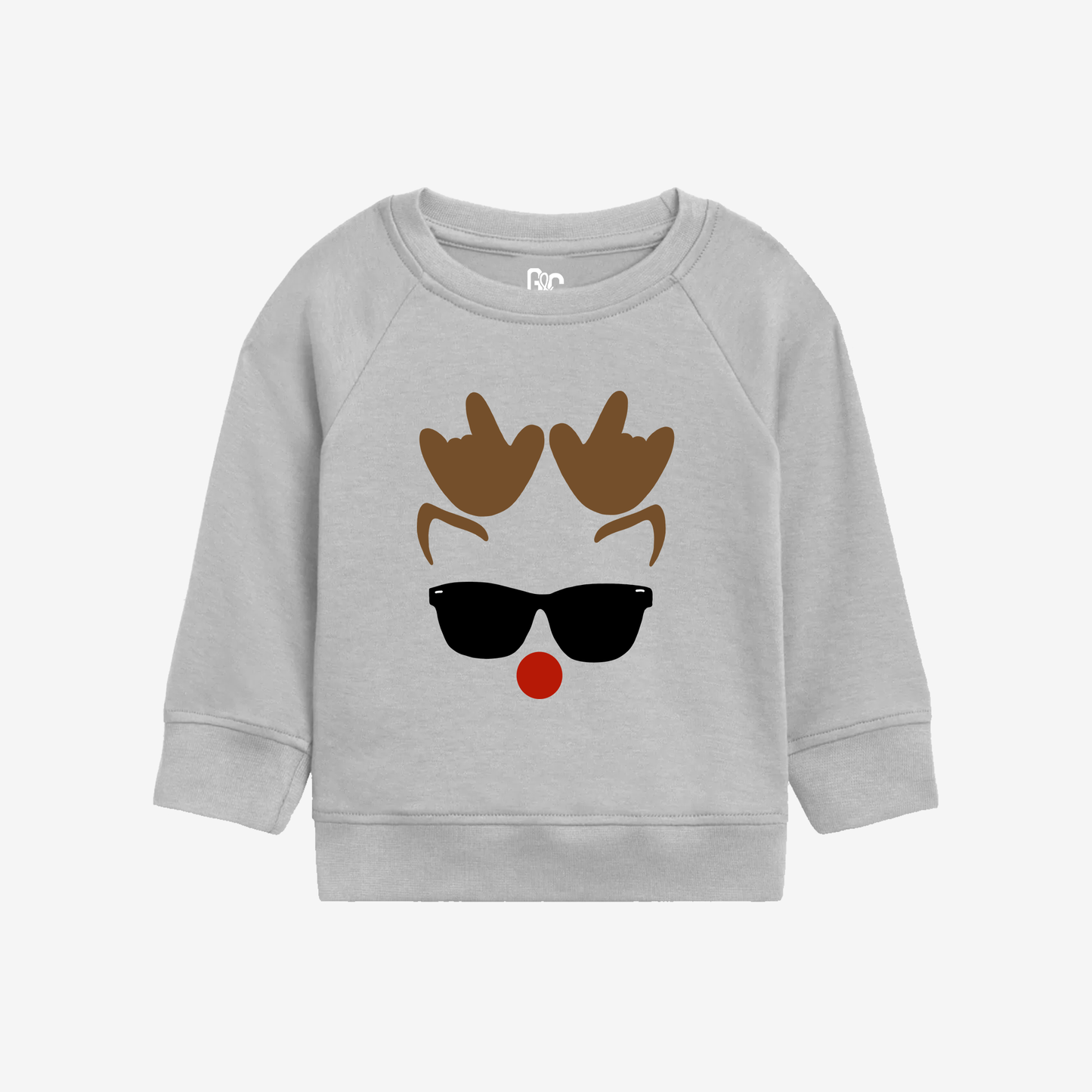 Reindeer ILY Toddler Crewneck