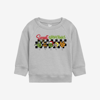 Sweet Grinchmas Toddler Crewneck
