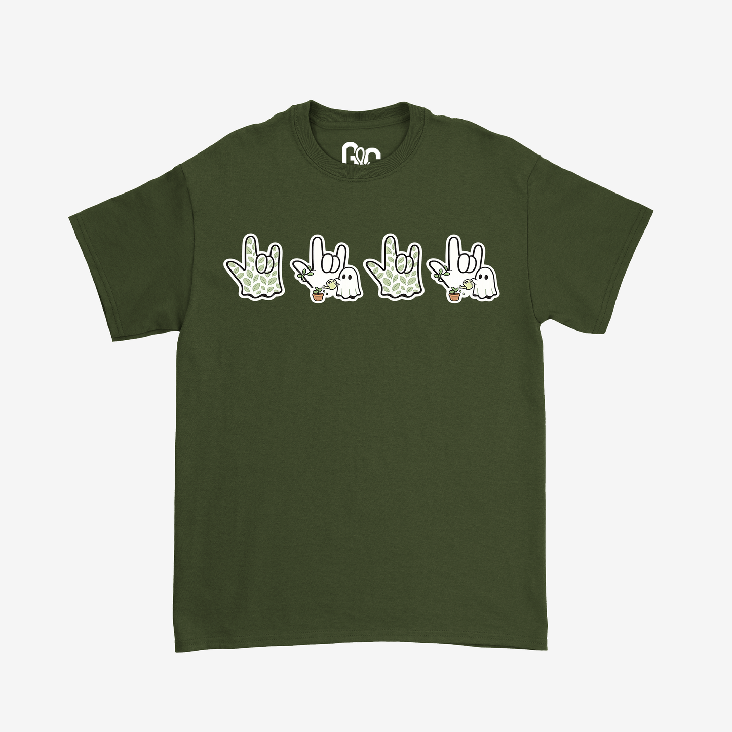 Plant Ghost ILY Tee