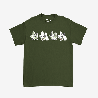 Plant Ghost ILY Tee