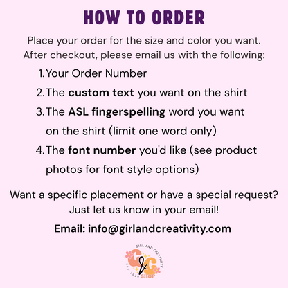 Custom Personalized Youth Tee